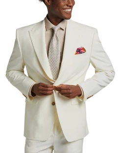 Tayion Classic Fit Suit Separates Coat, White