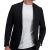 Haggar Slim Fit Suit Separates Coat, Black -&Collar Shop MW40 3WC9 02 HAGGAR BLACK SOLID MAIN