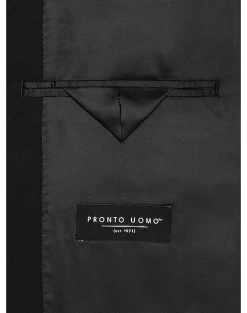 Pronto Uomo Modern Fit Suit Separates Coat, Charcoal 8 Pronto Uomo Modern Fit Suit Separates Coat, Charcoal -&Collar Shop MW40 3WCP 02 PRONTO UOMO BLACK SOLID ALT2
