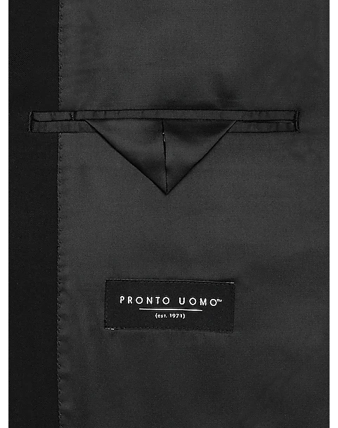 Pronto Uomo Modern Fit Suit Separates Coat, Charcoal 5 Pronto Uomo Modern Fit Suit Separates Coat, Charcoal - Image 3