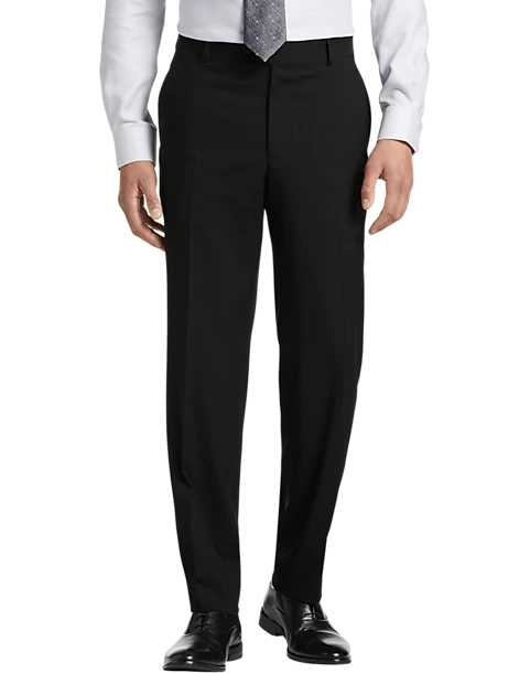 Pronto Uomo Modern Fit Suit Separate Pants, Black 3 Pronto Uomo Modern Fit Suit Separate Pants, Black