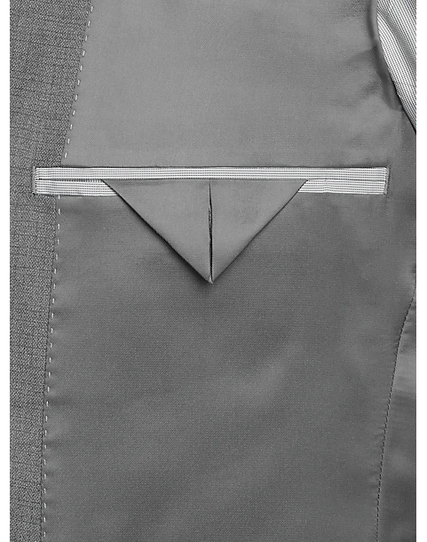 Wilke-Rodriguez Slim Fit Suit Separates Coat, Gray 5 Wilke-Rodriguez Slim Fit Suit Separates Coat, Gray - Image 3