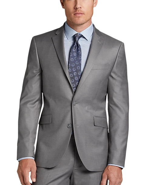 Wilke-Rodriguez Slim Fit Suit Separates Coat, Gray 3 Wilke-Rodriguez Slim Fit Suit Separates Coat, Gray