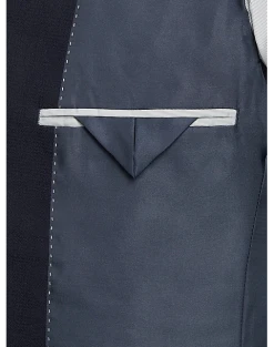 Wilke-Rodriguez Slim Fit Suit Separates, Navy Tic -&Collar Shop MW40 3WET 94 WILKE RODRIGUEZ NAVY TIC ALT2 1