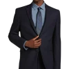 Wilke-Rodriguez Slim Fit Suit Separates Coat, Navy Tic -&Collar Shop MW40 3WET 94 WILKE RODRIGUEZ NAVY TIC MAIN