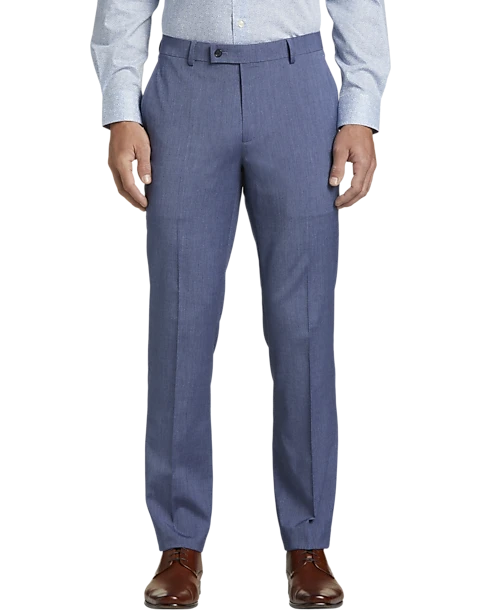 Wilke-Rodriguez Slim Fit Suit Separates Pants, Denim Blue 3 Wilke-Rodriguez Slim Fit Suit Separates Pants, Denim Blue
