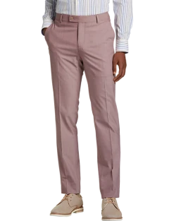Egara Skinny Fit Suit Separates Pants, Red