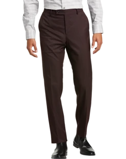 Wilke-Rodriguez Slim Fit Suit, Burgundy Tic -&Collar Shop MW40 3X01 06 WILKE RODRIGUEZ BURGUNDY TIC ALT2
