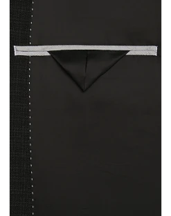 Wilke-Rodriguez Wilke Rodriguez Slim Fit Suit, Charcoal Check -&Collar Shop MW40 3X03 97 WILKE RODRIGUEZ CHARCOAL CHECK ALT4