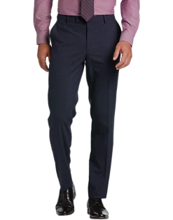 Wilke-Rodriguez Slim Fit Suit, Blue Plaid -&Collar Shop MW40 3X05 67 WILKE RODRIGUEZ BLUE PLAID ALT2