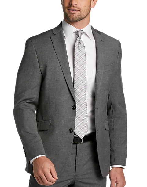 Wilke-Rodriguez Wilke Rodriguez Slim Fit Suit, Gray Tic 3 Wilke-Rodriguez Wilke Rodriguez Slim Fit Suit, Gray Tic