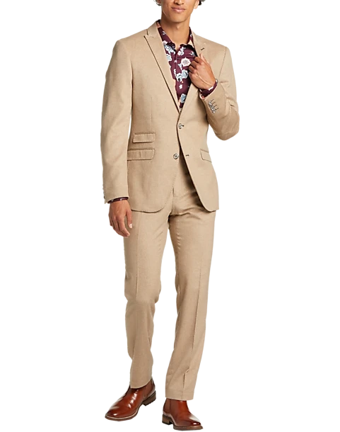Paisley & Gray Slim Fit Suit Separates Coat, Tan 4 Paisley & Gray Slim Fit Suit Separates Coat, Tan - Image 2