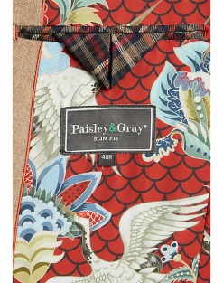 Paisley & Gray Slim Fit Suit Separates Coat, Tan 12 Paisley & Gray Slim Fit Suit Separates Coat, Tan -&Collar Shop MW40 3X09 19 PAISLEY GRAY WINTER TAN ALT3