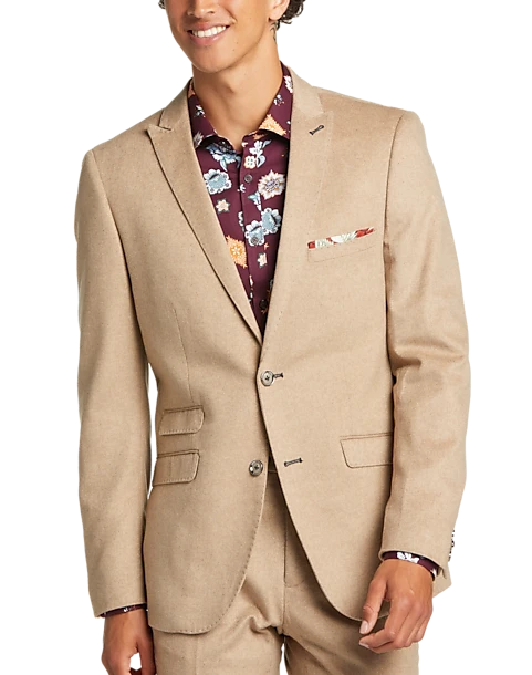 Paisley & Gray Slim Fit Suit Separates Coat, Tan 3 Paisley & Gray Slim Fit Suit Separates Coat, Tan