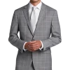 Awearness Kenneth Cole AWEAR-TECH Slim Fit Suit, Black & White Windowpane -&Collar Shop MW40 3X0K 62 AWEARNESS KENNETH COLE BLACK WHITE WINDOWPANE MAIN