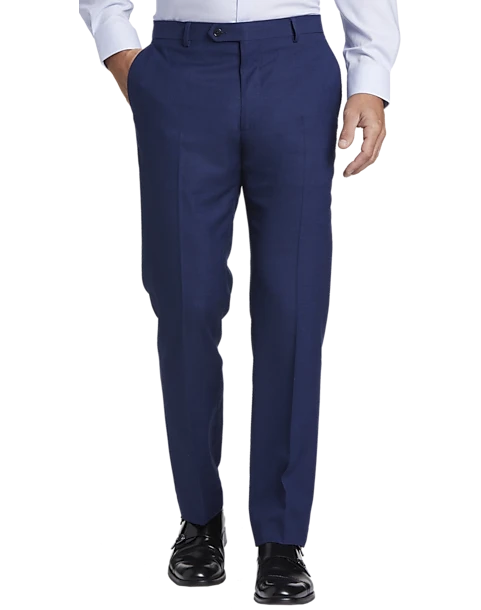 Pronto Uomo Modern Fit Suit Separate Pants, Blue 3 Pronto Uomo Modern Fit Suit Separate Pants, Blue