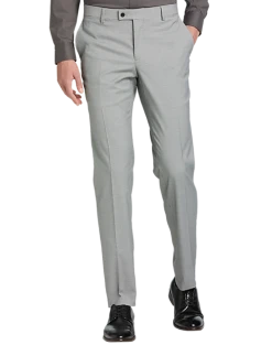 Egara Skinny Fit Suit Separates Pant, Black & White Houndstooth