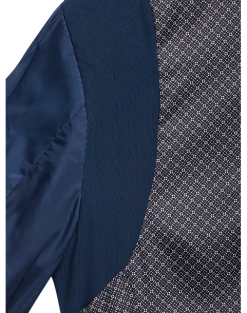 Egara Skinny Fit Suit Separates Coat, Green Tic -&Collar Shop MW40 3X2D 07 EGARA ORANGE PLUM TIC ALT4