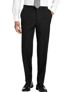 Pronto Uomo Platinum Modern Fit Suit Separates Pants, Black