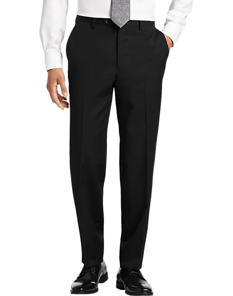 Pronto Uomo Platinum Modern Fit Suit Separates Pants, Black 3 Pronto Uomo Platinum Modern Fit Suit Separates Pants, Black