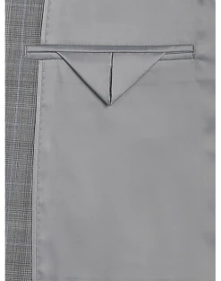 Calvin Klein Slim Fit Suit Separates, Gray Plaid 7 Calvin Klein Slim Fit Suit Separates, Gray Plaid -&Collar Shop MW40 3X9L 64 CALVIN KLEIN GRAY PLAID ALT3 1