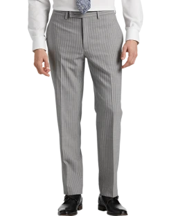 Michael Strahan Classic Fit Suit Gray Stripe -&Collar Shop MW40 3X9W 34 MICHAEL STRAHAN GRAY STRIPE ALT2