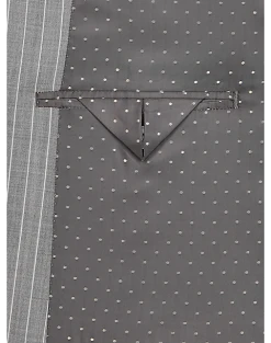 Michael Strahan Classic Fit Suit Gray Stripe -&Collar Shop MW40 3X9W 34 MICHAEL STRAHAN GRAY STRIPE ALT4