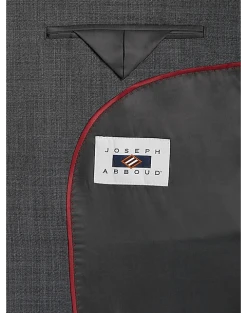 Joseph Abboud Classic Fit Suit Separates Coat, Gray Sharkskin -&Collar Shop MW40 3XAT 90 JOSEPH ABBOUD GRAY SHARKSKIN ALT3