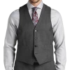 Joseph Abboud Classic Fit Suit Separates Vest, Gray Sharkskin -&Collar Shop MW40 3XAX 90 JOSEPH ABBOUD GRAY SHARKSKIN MAIN