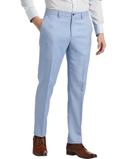 Michael Kors Modern Fit Suit Separates Pants, Light Blue