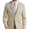Michael Kors Modern Fit Suit Separates Coat, Tan -&Collar Shop MW40 3XCV 05 MICHAEL KORS TAN SOLID MAIN 1