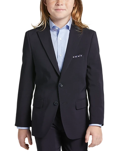 Kenneth Cole Reaction Boys Suit, Navy 3 Kenneth Cole Reaction Boys Suit, Navy