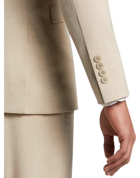 Egara Skinny Fit Notch Lapel Suit Separates Coat, Sky Blue 4 Egara Skinny Fit Notch Lapel Suit Separates Coat, Sky Blue - Image 2