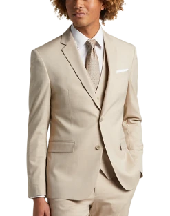 Egara Skinny Fit Notch Lapel Suit Separates Coat, Tan -&Collar Shop MW40 3XEV 05 EGARA ORANGE TAN ALT5 1