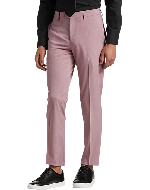 Egara Skinny Fit Suit Separates Pants, Rose 3 Egara Skinny Fit Suit Separates Pants, Rose