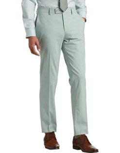Egara Skinny Fit Suit Separates Pants, Green