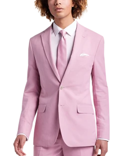 JOE Joseph Abboud Slim Fit Linen Blend Suit Separates, Light Gray -&Collar Shop MW40 3XGF 11 JOE JOSEPH ABBOUD RASPBERRY ALT7