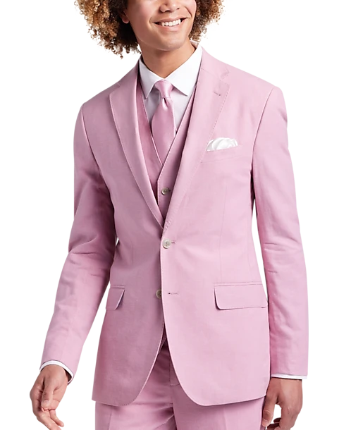 JOE Joseph Abboud Slim Fit Linen Blend Suit Separates, Dusty Blue 3 JOE Joseph Abboud Slim Fit Linen Blend Suit Separates, Dusty Blue