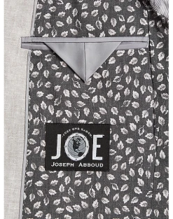 JOE Joseph Abboud Slim Fit Linen Blend Suit Separates, Raspberry -&Collar Shop MW40 3XGF 16 JOE JOSEPH ABBOUD LIGHT GRAY ALT3