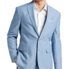 JOE Joseph Abboud Slim Fit Linen Blend Suit Separates, Teal -&Collar Shop MW40 3XGF 70 JOE JOSEPH ABBOUD DUSTY BLUE MAIN