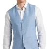 JOE Joseph Abboud Slim Fit Linen Blend Suit Separates Vest, Dusty Blue -&Collar Shop MW40 3XGK 70 JOE JOSEPH ABBOUD DUSTY BLUE MAIN
