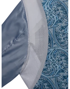 Egara Skinny Fit Suit Separates Coat, Gray & Blue Plaid -&Collar Shop MW40 3XH3 64 EGARA ORANGE GRAY BLUE PLAID ALT4