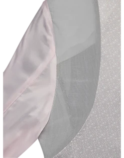 Egara Skinny Fit Suit Separates Coat, Gray & Pink Plaid -&Collar Shop MW40 3XH7 64 EGARA GRAY PINK PLAID ALT4