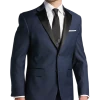 Pronto Uomo Modern Fit Notch Lapel Tuxedo Separates, Navy -&Collar Shop MW40 3XHM 01 PRONTO UOMO PLATINUM NAVY FORMAL MAIN