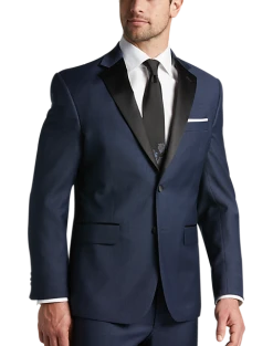 Pronto Uomo Modern Fit Notch Lapel Tuxedo Separates, Navy