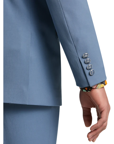 Paisley & Gray Slim Fit Suit Separates Coat, Slate Blue 5 Paisley & Gray Slim Fit Suit Separates Coat, Slate Blue - Image 3