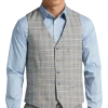 Paisley & Gray Slim Fit Suit Separates Vest, Slate Blue Check 2 Paisley & Gray Slim Fit Suit Separates Vest, Slate Blue Check -&Collar Shop MW40 3XJ9 92 PAISLEY GRAY SLATE BLUE CHECK MAIN