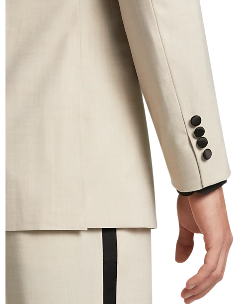 Paisley & Gray Slim Fit Suit Separates Coat, Beige 5 Paisley & Gray Slim Fit Suit Separates Coat, Beige - Image 3