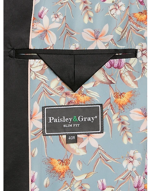 Paisley & Gray Slim Fit Suit Separates Coat, Beige 6 Paisley & Gray Slim Fit Suit Separates Coat, Beige - Image 4