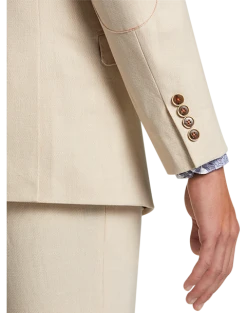 Paisley & Gray Slim Fit Suit Separates, Silky Beige -&Collar Shop MW40 3XJF 05 PAISLEY GRAY SILKY BEIGE ALT2